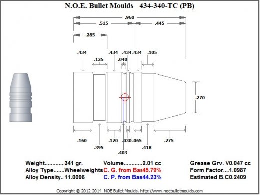 N.O.E._Bullet_Moulds_434-340-TC_(PB)_341_gr_Sketch