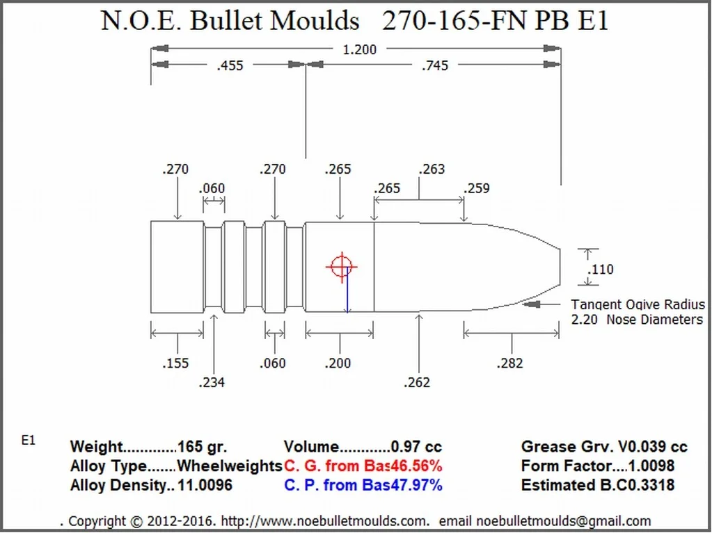 270-165-FN-E1 2 Cavity PB Brass - Image 2