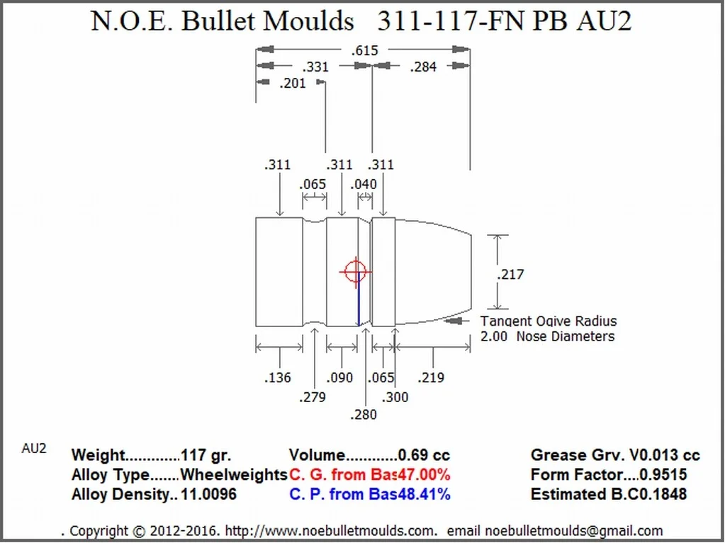 311-117-FN-AU2 2 Cavity 1GC/1PB - Image 3