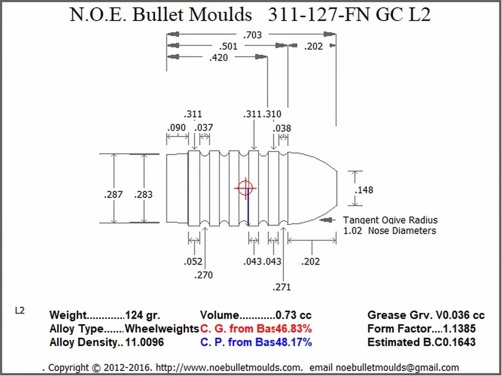 311-127-FN-L2 2 Cavity 1GC/1PB - Image 3