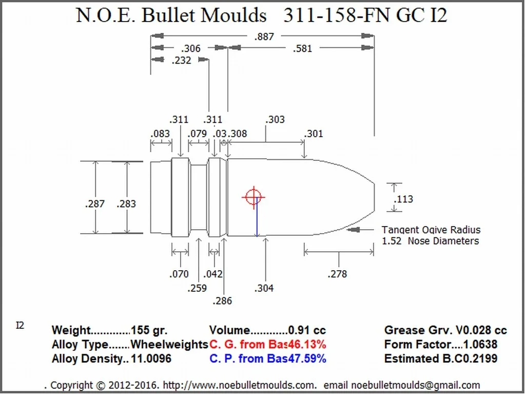 311-158-FN-I2 2 Cavity GC - Image 2