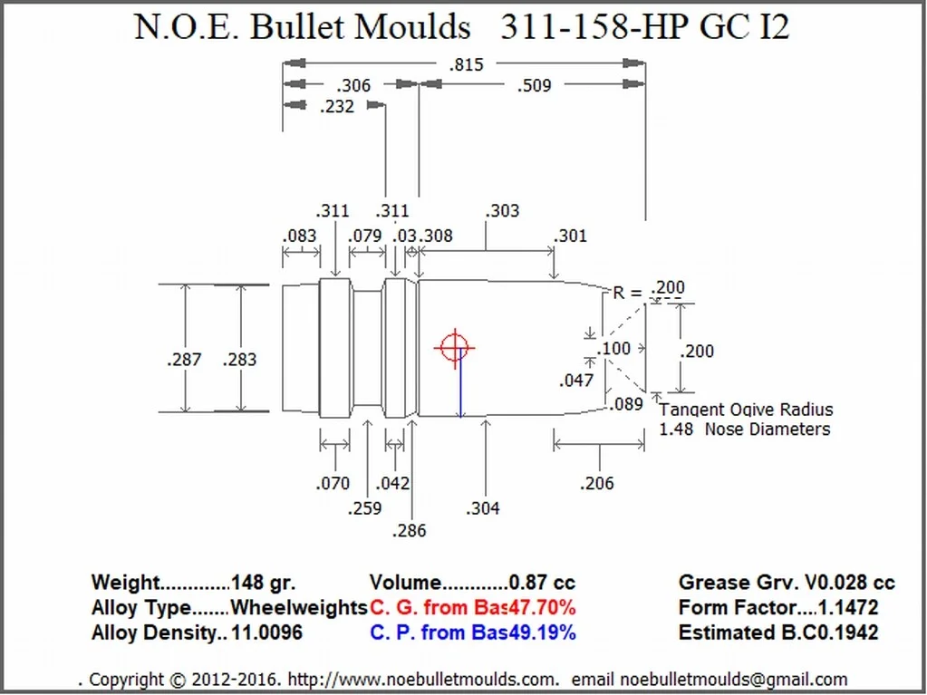 311-158-FN-I2 2 Cavity RG2 GC - Image 2