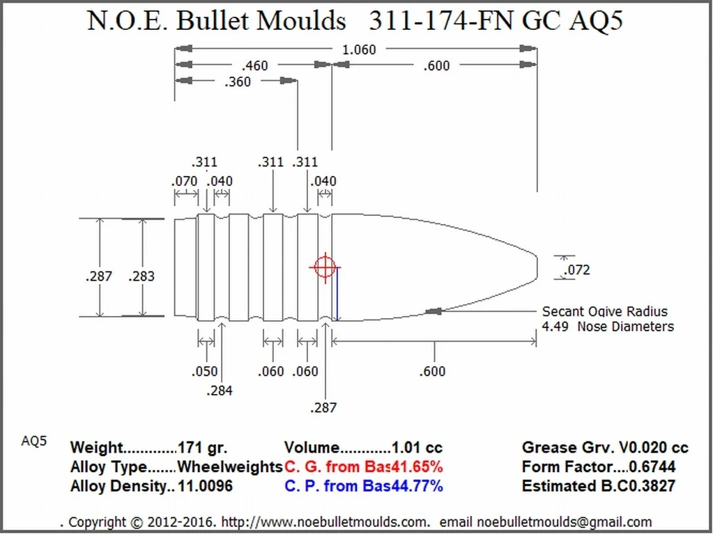 311-174-FN-AQ5 5 Cavity GC - Image 2