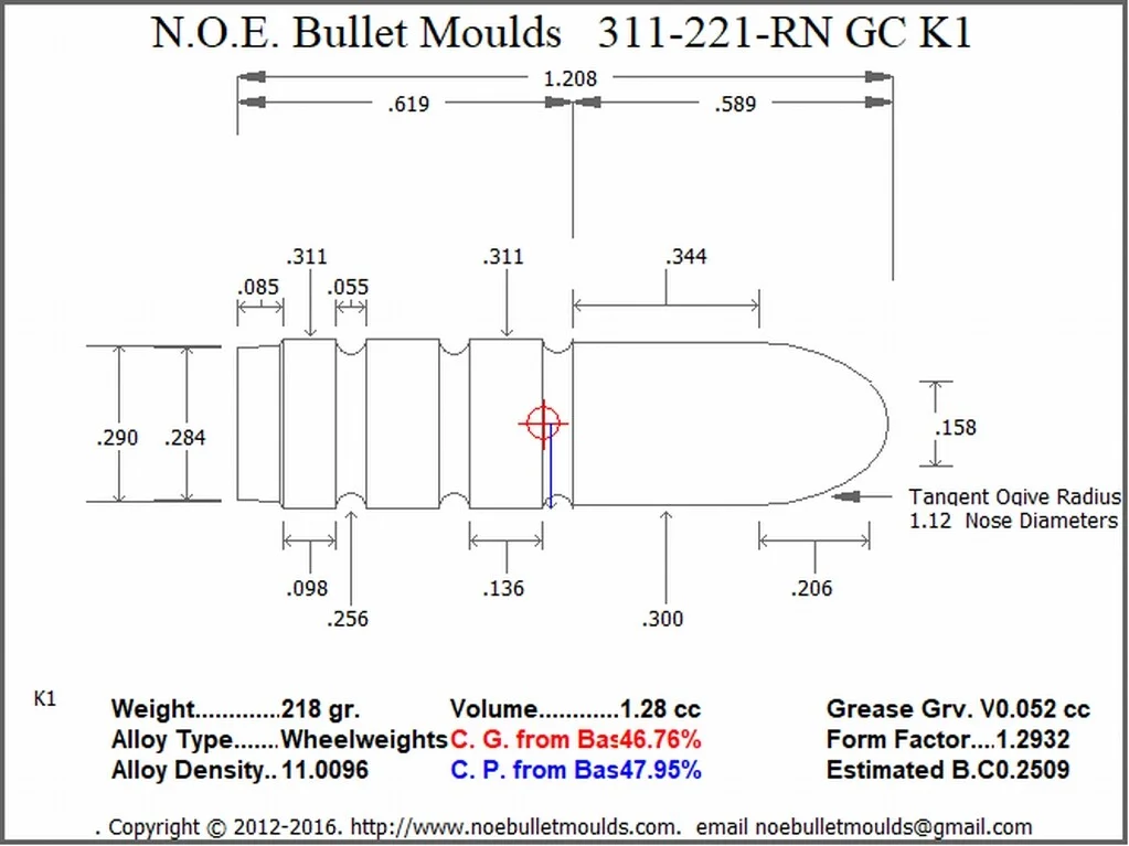 311-221-RN-K1 4 Cavity GC - Image 2