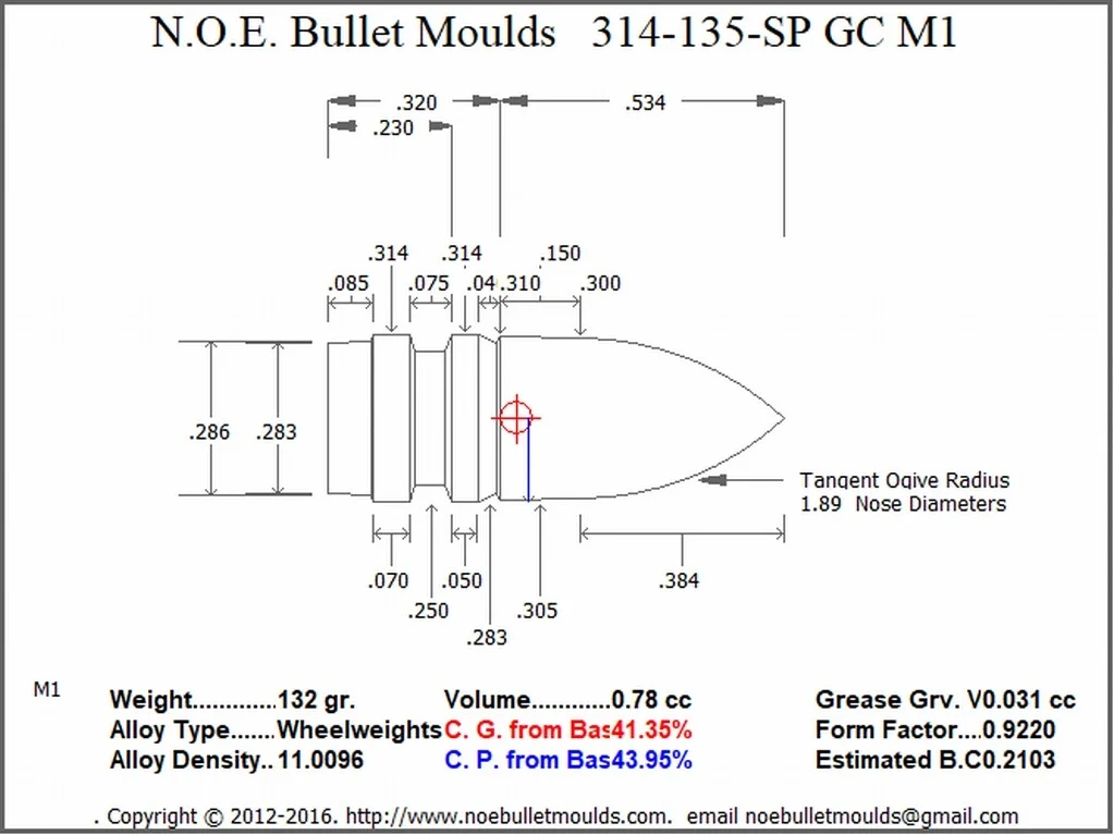 314-135-SP-M1 2 Cavity GC Brass - Image 2