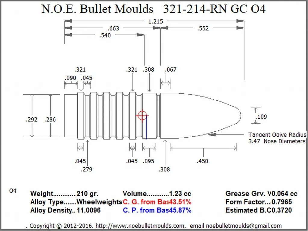 321-214-RN-O4 2 Cavity 1GC/1PB - Image 2