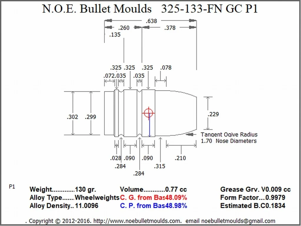 325-133-FN-P1 2 Cavity 1GC/1PB - Image 2