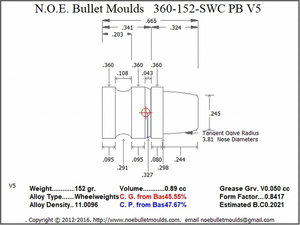 360-152-SWC-V5 3 cavity PB (360477) - Image 2
