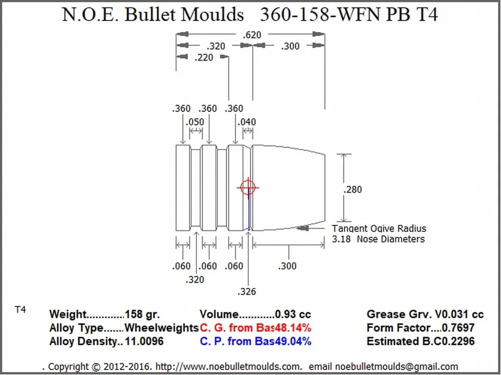 360-158-WFN-T4 2 cavity PB Steel - Image 2