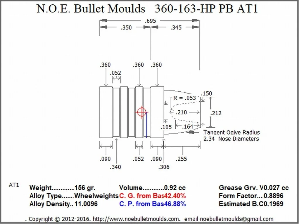 360-163-SWC-AT1 2 Cavity RG2 PB Brass - Image 2