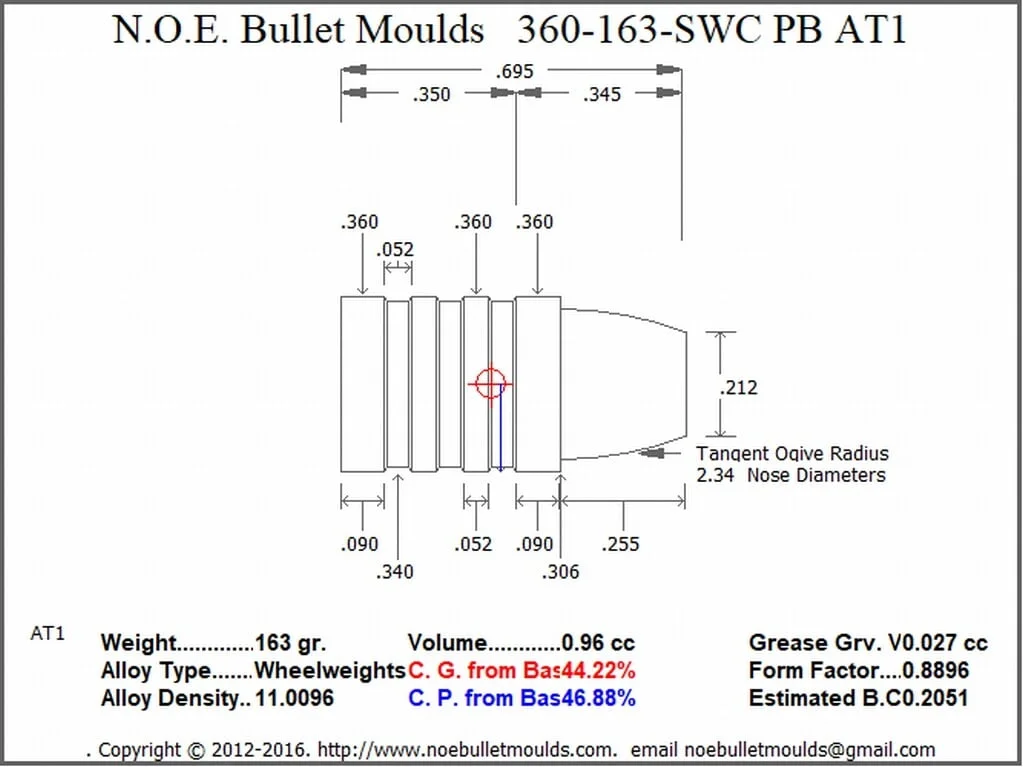 360-163-SWC-AT1 2 Cavity PB Brass - Image 2