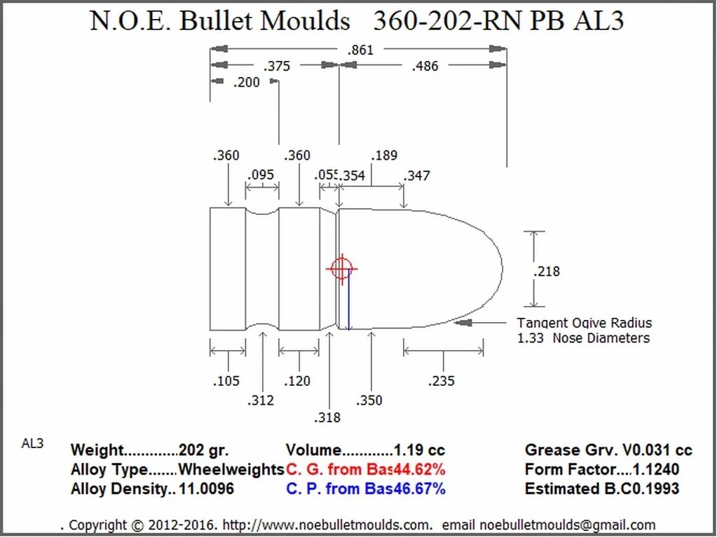 360-202-RN-AL3 4 Cavity PB - Image 2