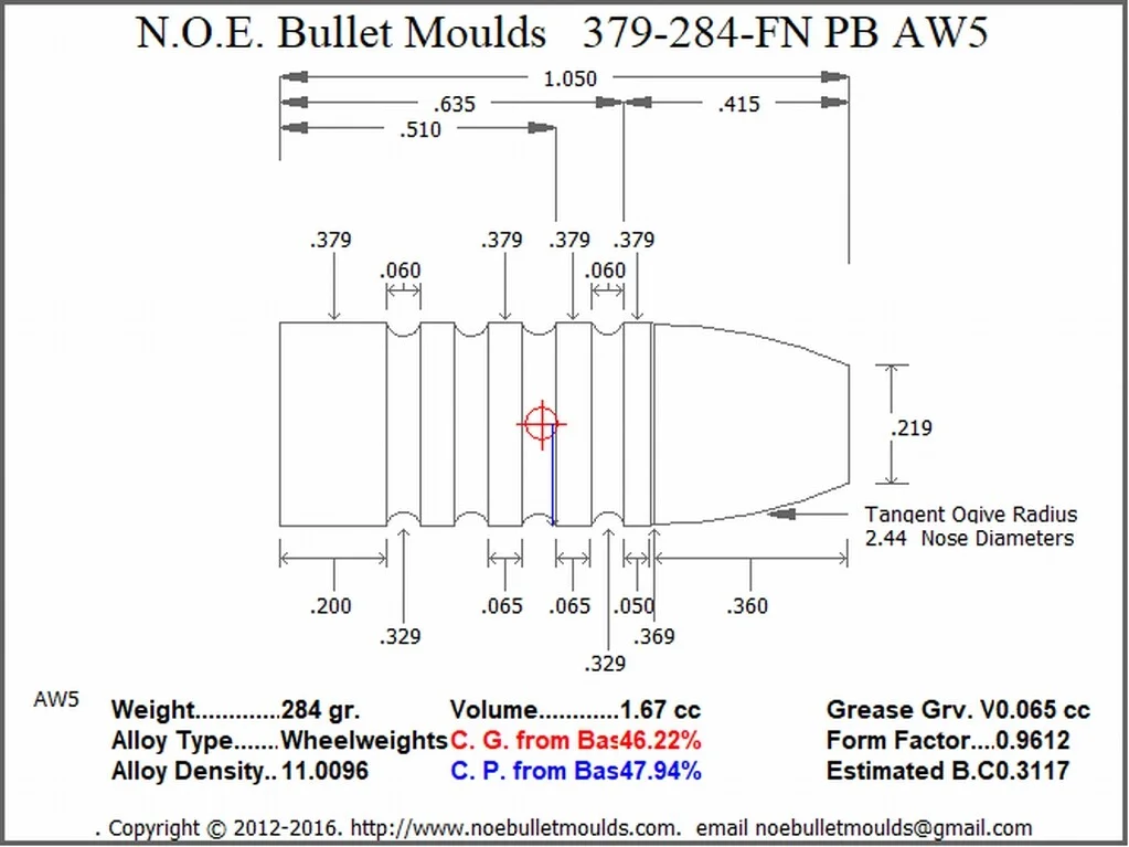 379-284-FN-AW5 3 Cavity PB - Image 2