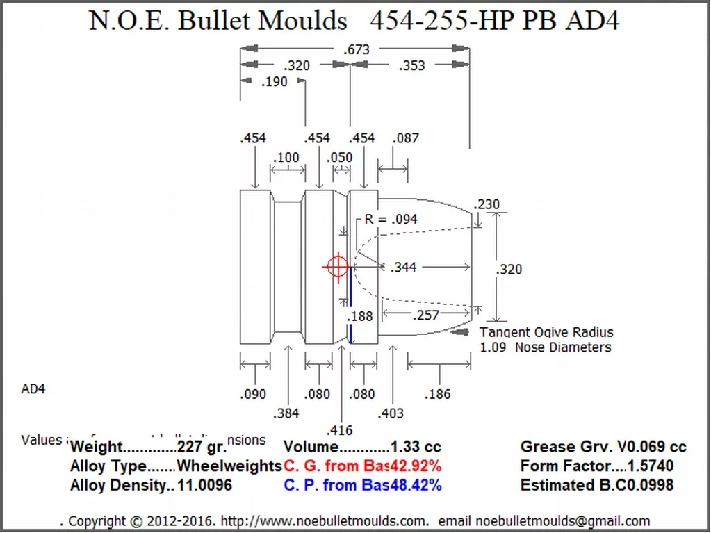 454-255-SWC-AD4 4 Cavity RG4 PB - Image 2