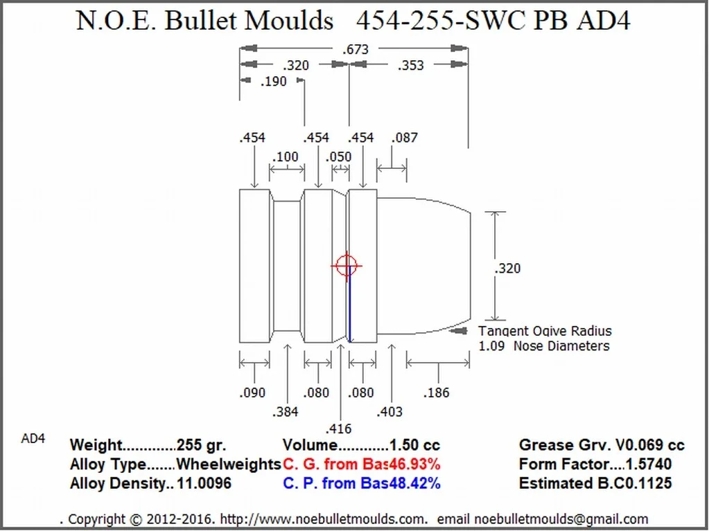 454-255-SWC-AD4 3 Cavity PB - Image 2