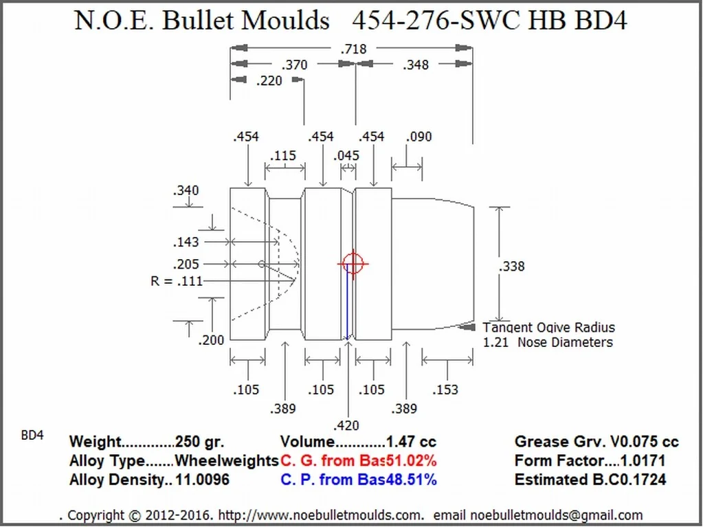 454-276-SWC-BD4 2 Cavity RG2 HB - Image 2