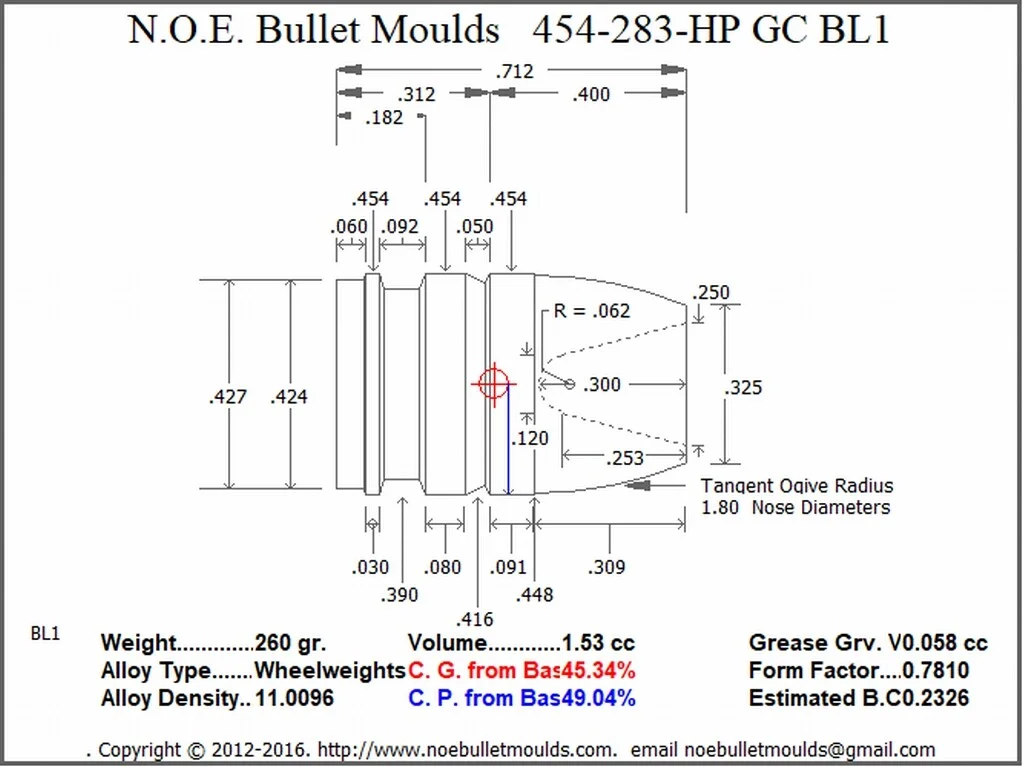 454-283-WFN-BL1 4 Cavity RG4 GC - Image 2