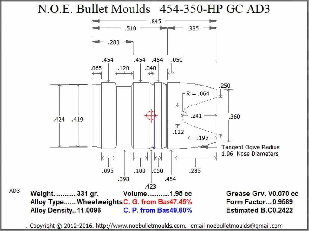 454-350-RF-AD3 4 Cavity RG4 GC - Image 2