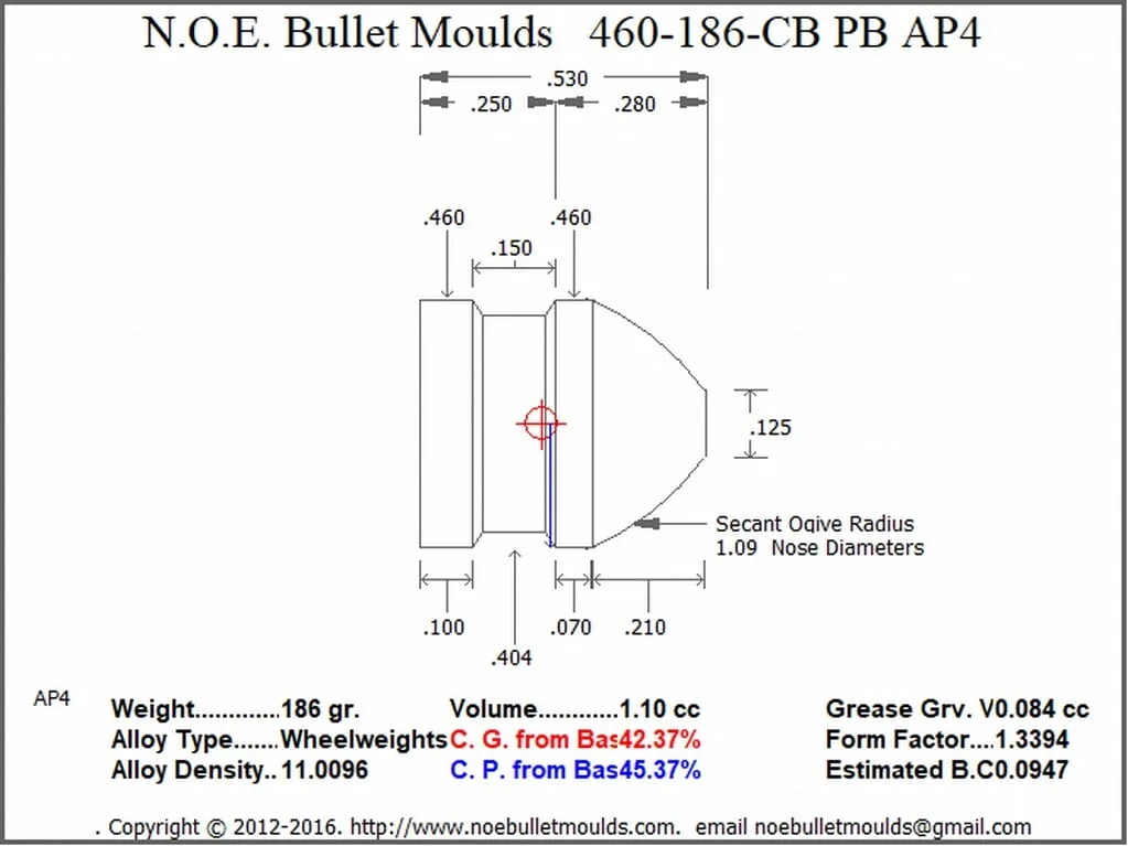 460-186-CB-AP4 2 Cavity PB - Image 2