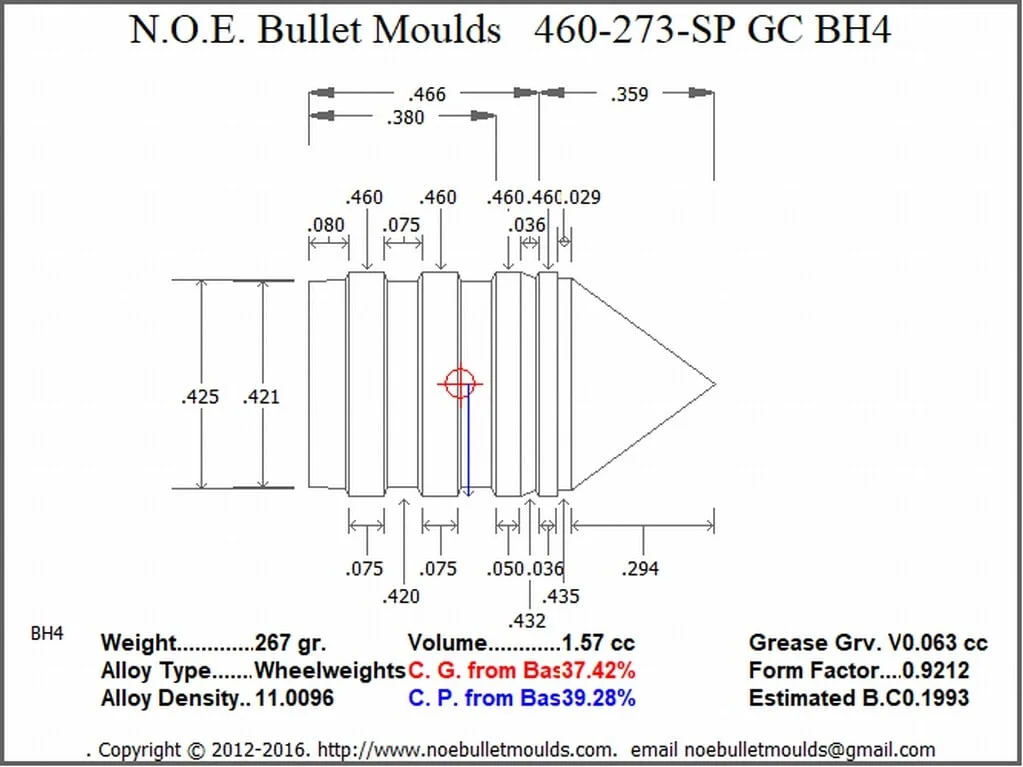 460-273-SP-BH4 3 Cavity GC - Image 2