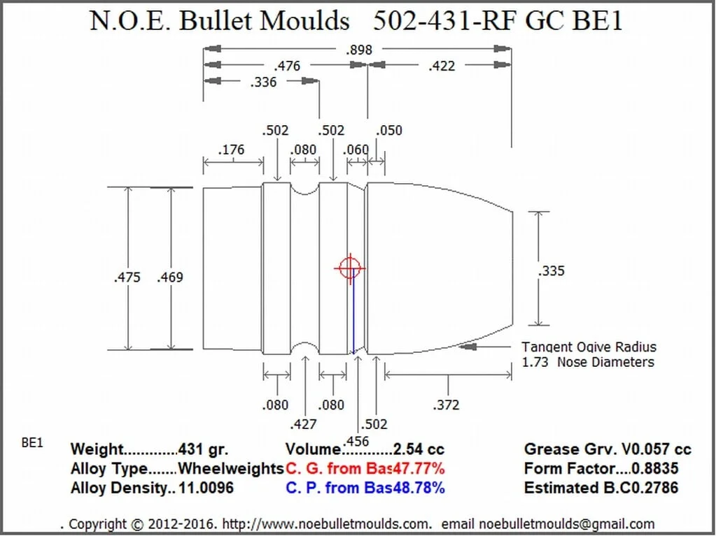 502-431-RF-BE1 2 Cavity RG2 GC - Image 3