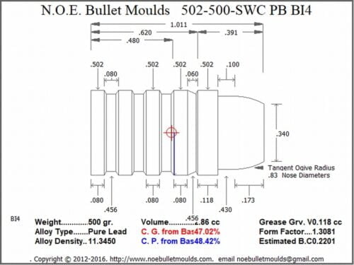 502-500-SWC-BI4 4 Cavity RG4 HB - Image 2