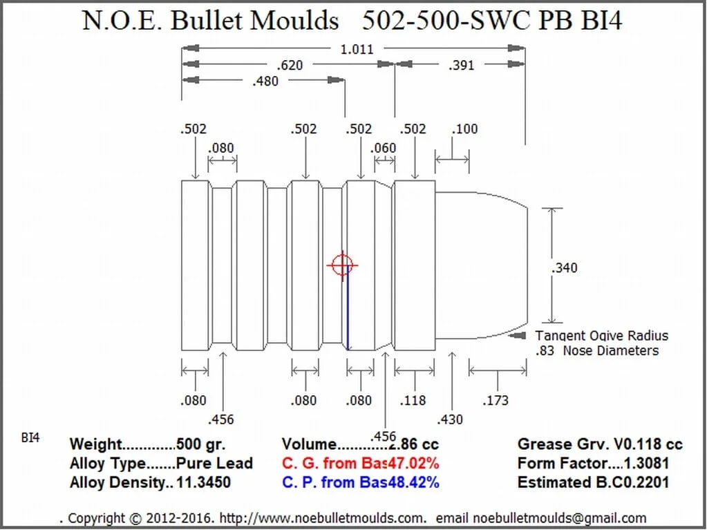 502-500-SWC-BI4 4 Cavity RG4 HB - Image 2