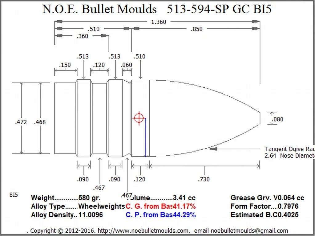 513-594-SP BI5 3 Cavity GC - Image 2