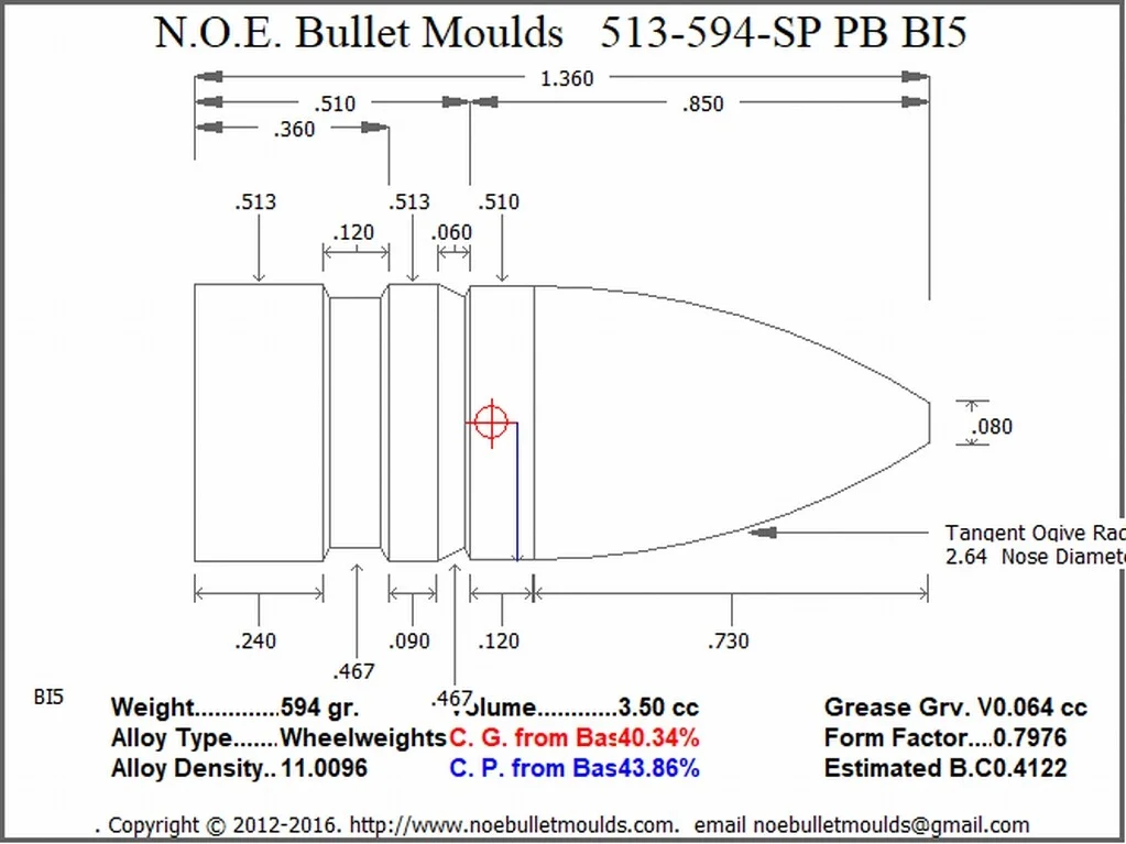 513-594-SP BI5 3 Cavity PB - Image 2