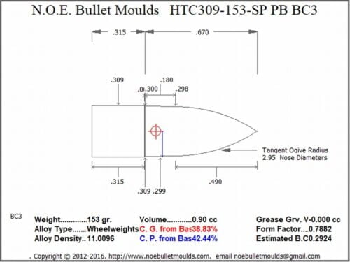 HTC309-153-SP-BC3 3 Cavity PB - Image 2