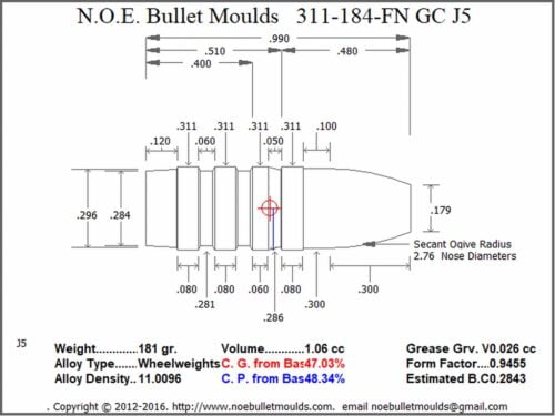 311-184-FN-J5 5 Cavity GC - Image 2