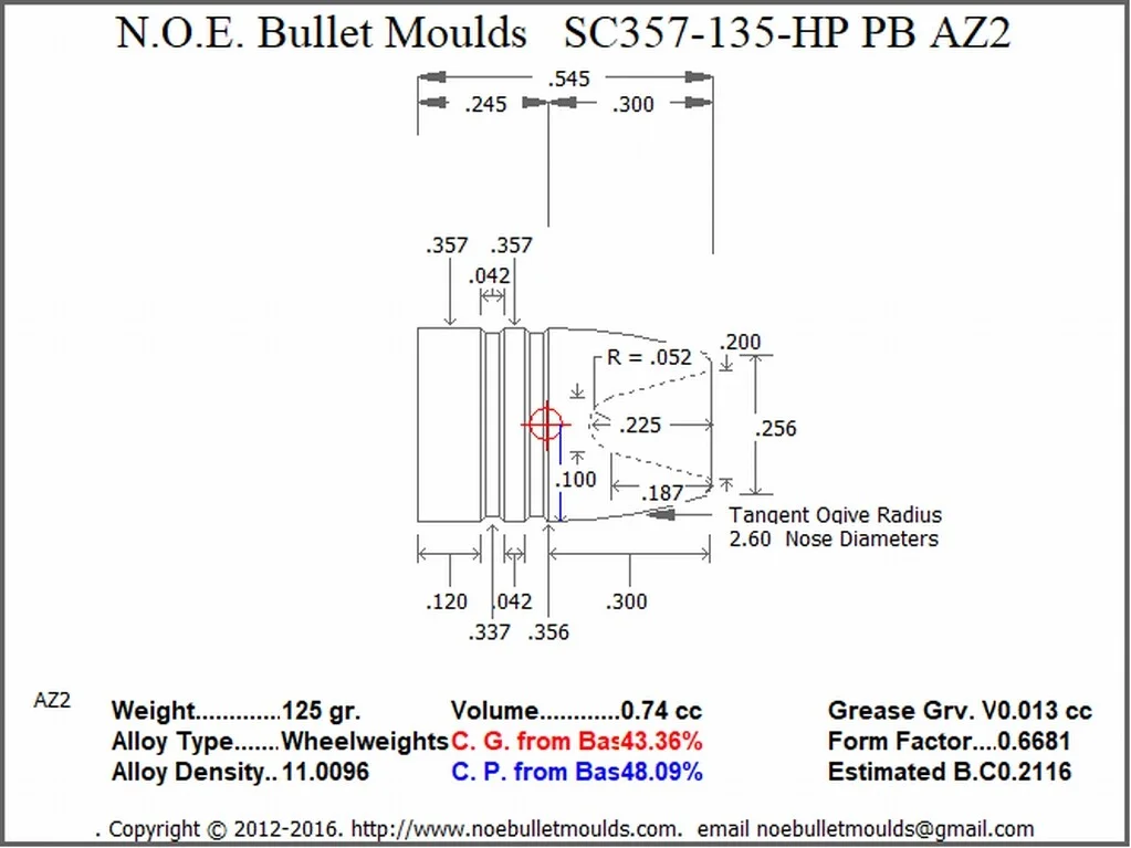SC357-135-RF-AZ2 4 Cavity RG4 PB - Image 2