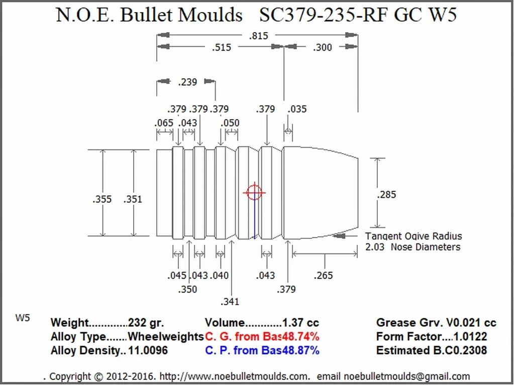 SC379-235-RF-W5 5 Cavity GC - Image 2