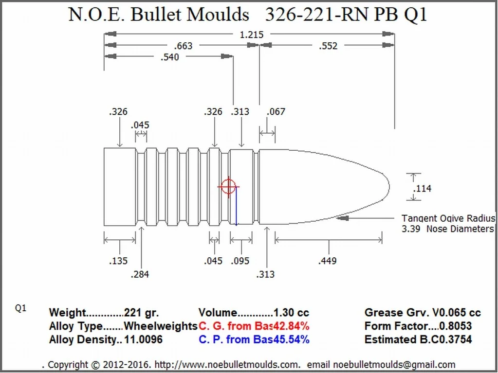 326-221-RN-Q1 2 Cavity 1GC/1PB - Image 2