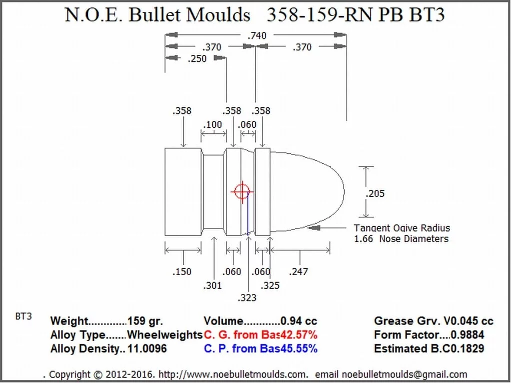 358-159-RN-BT3 2 Cavity PB - Image 2
