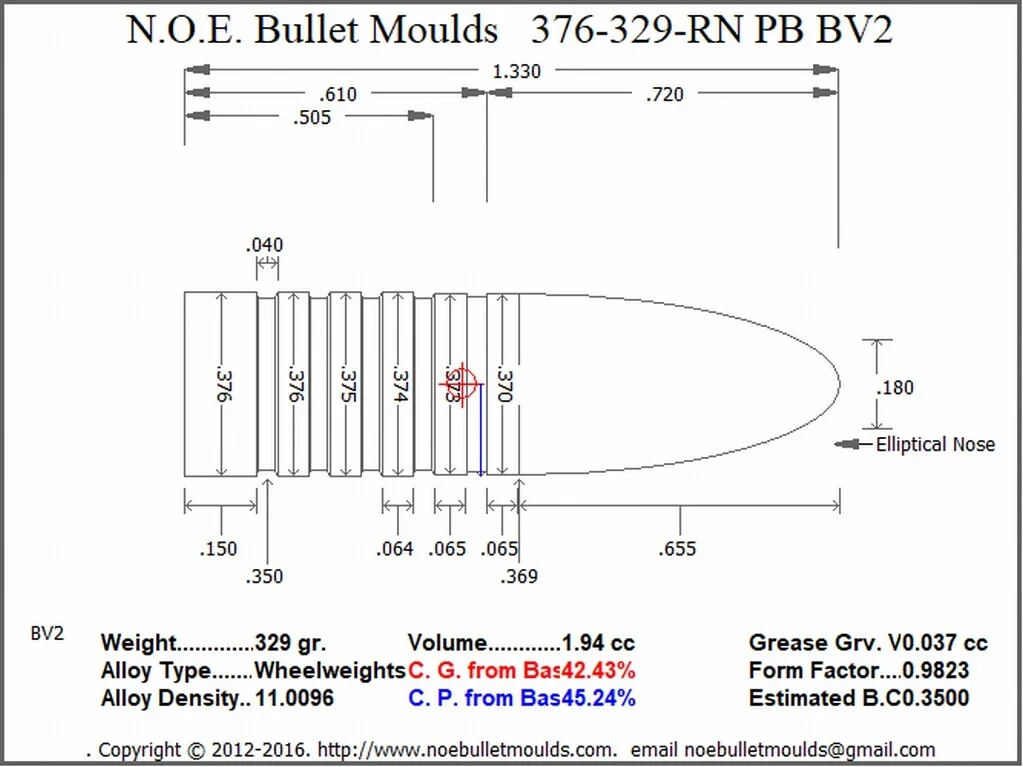 376-329-RN-BV2 1 Cavity PB - Image 2