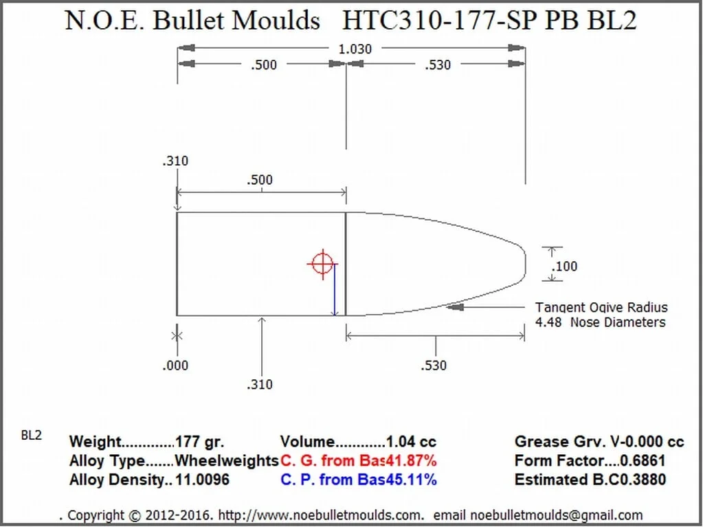 HTC310-177-SP-BL2 4 Cavity PB - Image 2