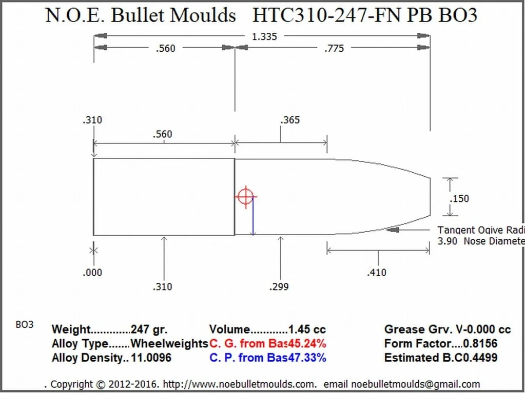 HTC310-247-FN-BO3 5 Cavity PB - Image 2