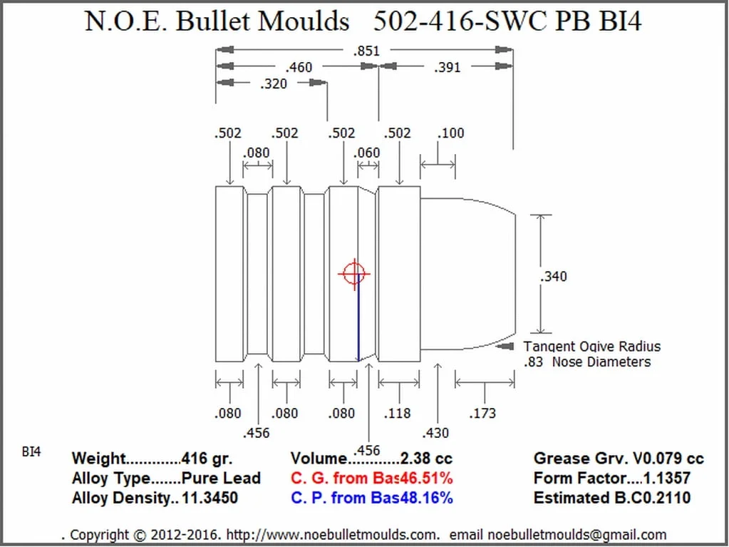 502-500-SWC-BI4 4 Cavity RG4 HB - Image 4