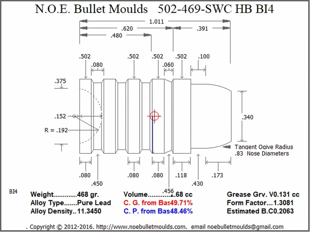 502-500-SWC-BI4 4 Cavity RG4 HB - Image 3