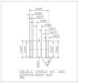 360-105-DWC-BS2 2 Cavity PB