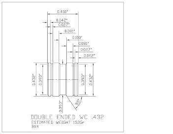 432-153-DWC-BS4 2 Cavity PB