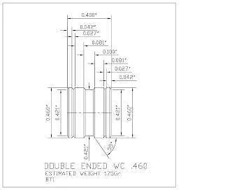 460-175-DWC-BT1 2 Cavity PB
