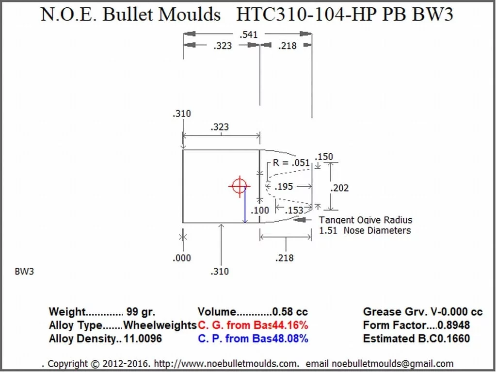 308-106-FN-BW3 4 Cavity RG4 PB - Image 2