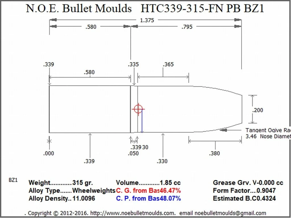 HTC339-315-FN-BZ1 4 Cavity PB - Image 2