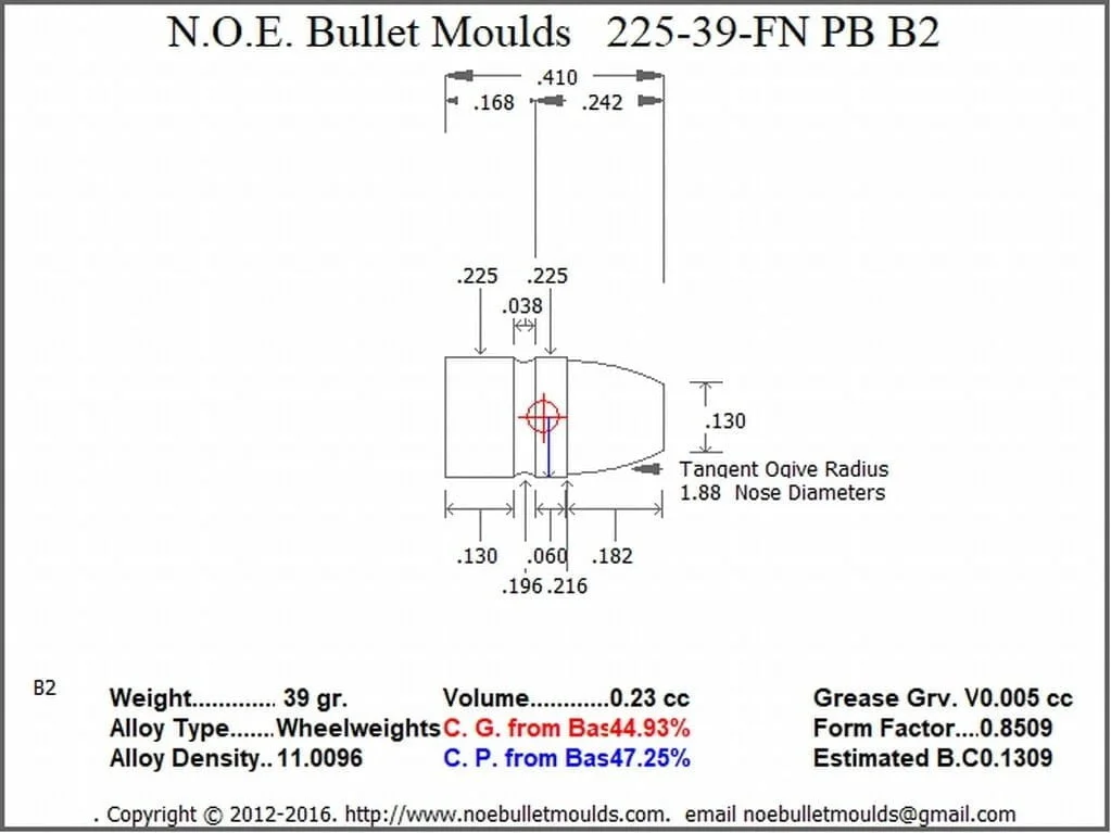 225-39-FN-B2 4 Cavity PB - Image 2