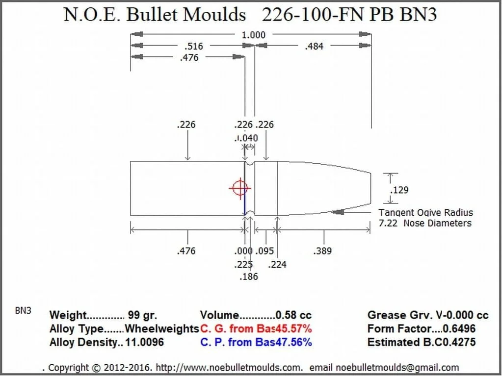 226-100-FN-BN3 3 Cavity PB - Image 2
