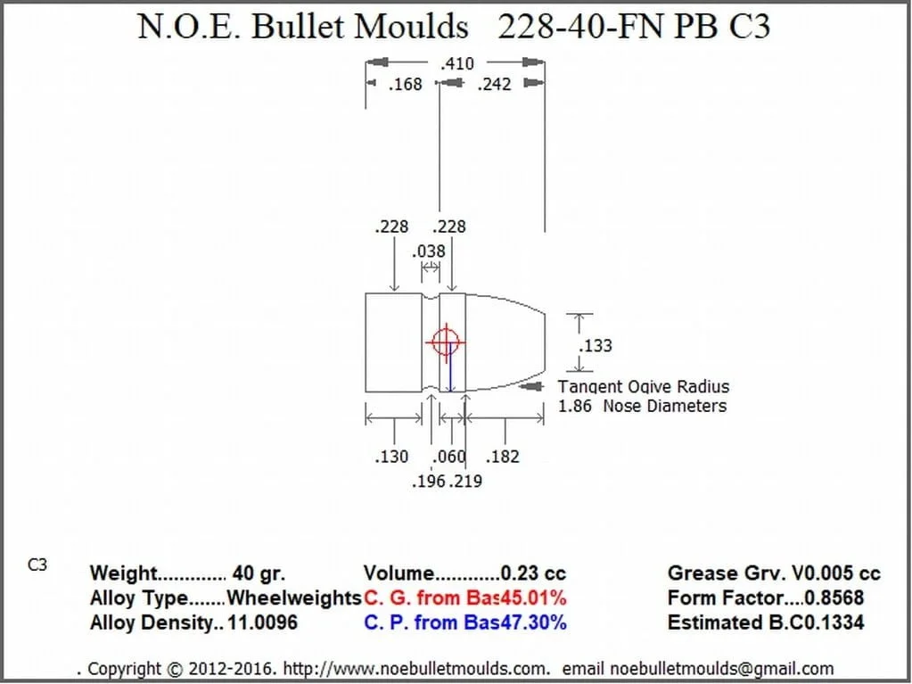 228-40-FN-C3 4 Cavity 2GC/2PB - Image 3