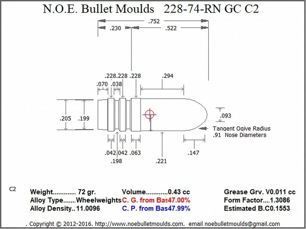 228-74-RN-C2 3 Cavity GC - Image 2