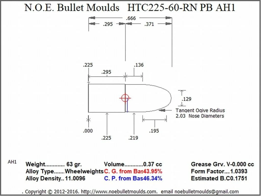 HTC225-60-RN-AH1 5 Cavity PB - Image 2